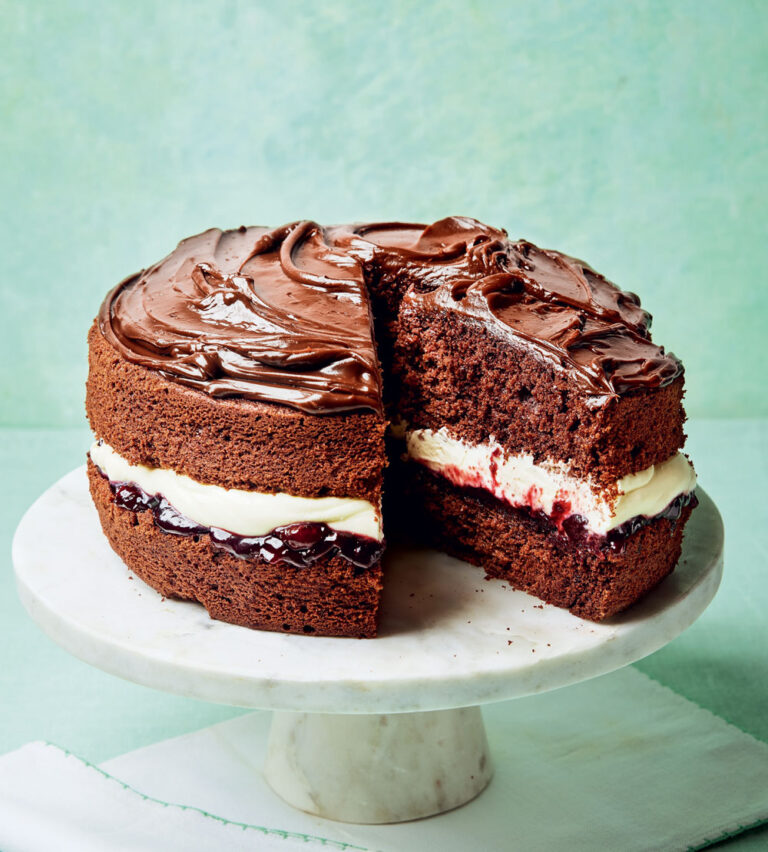 Mary Berry fabulous chocolate and cherry cake