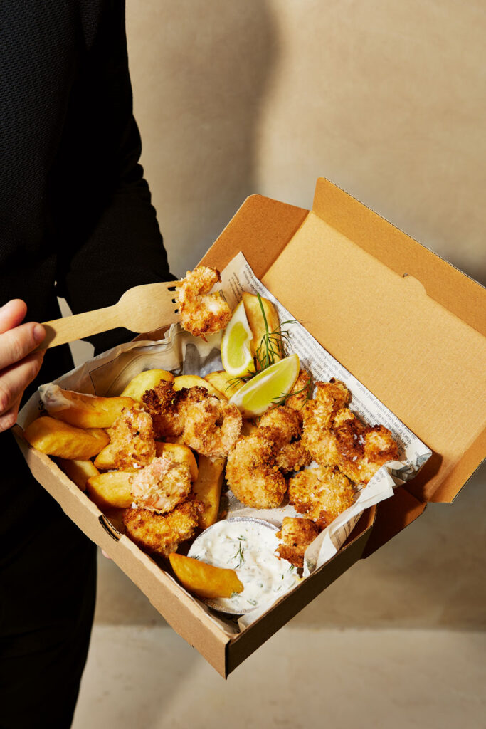 Bored of Lunch’s Breaded Scampi with Tartare Sauce