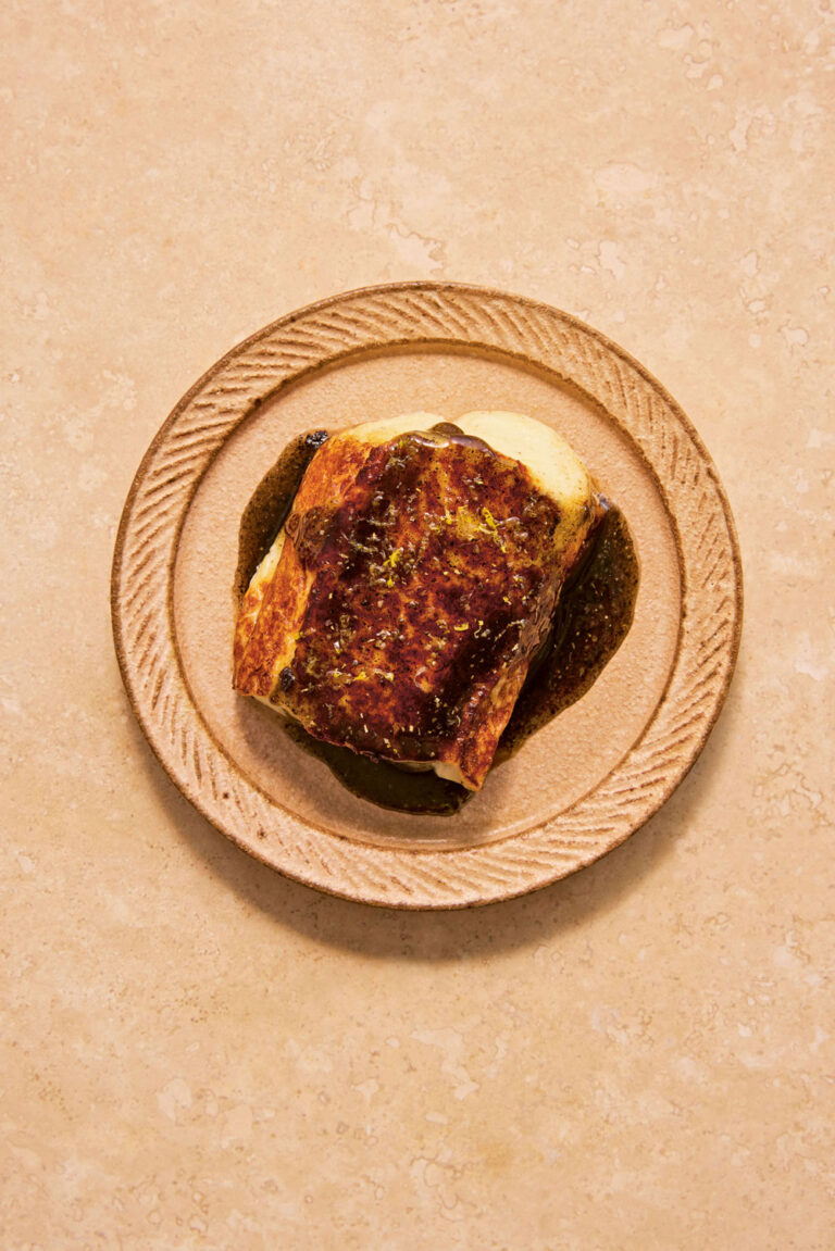 Marc Summers Halloumi with black seed honey