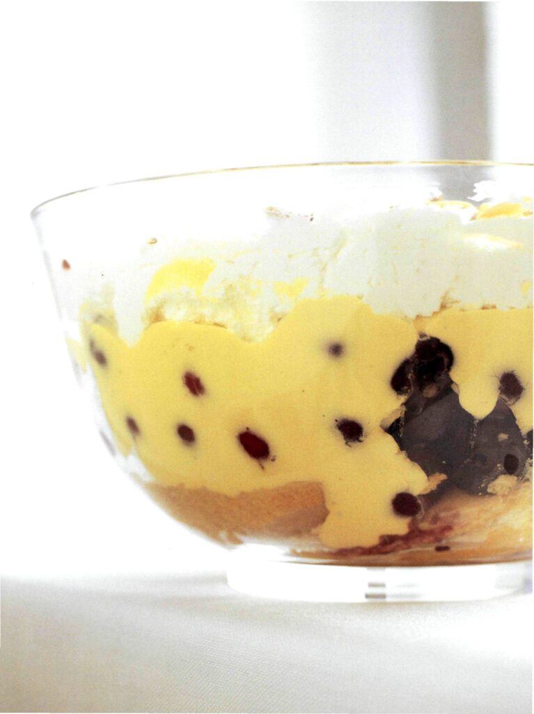 Nigella Lawson's cherry trifle