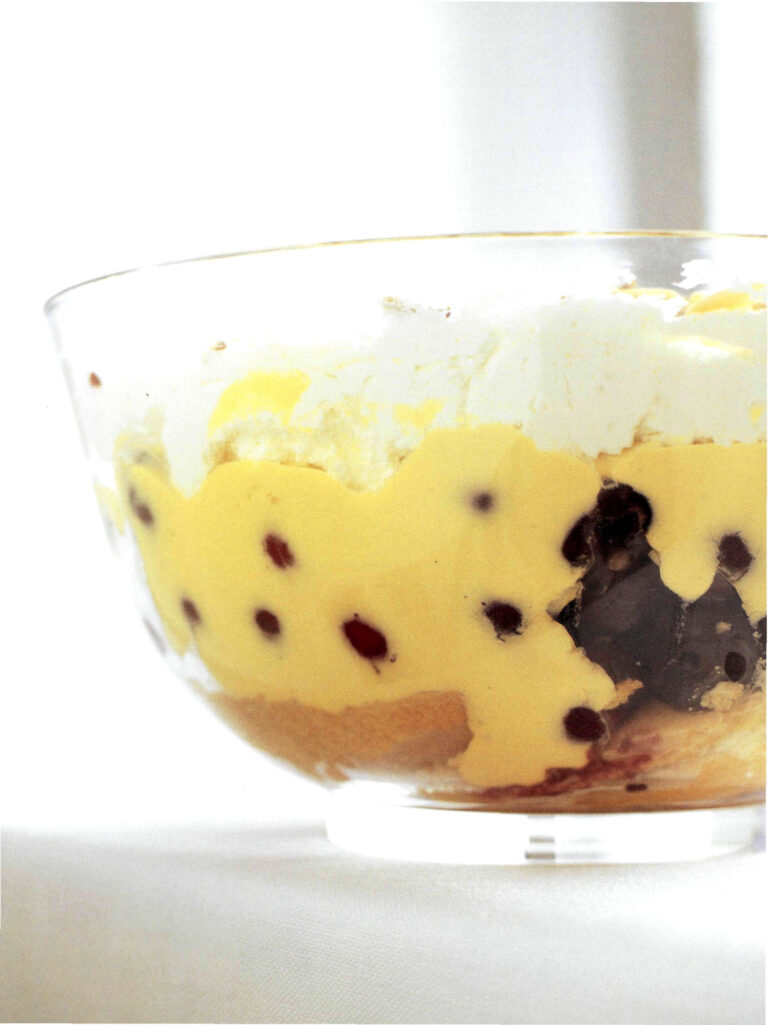 Nigella Lawson's cherry trifle