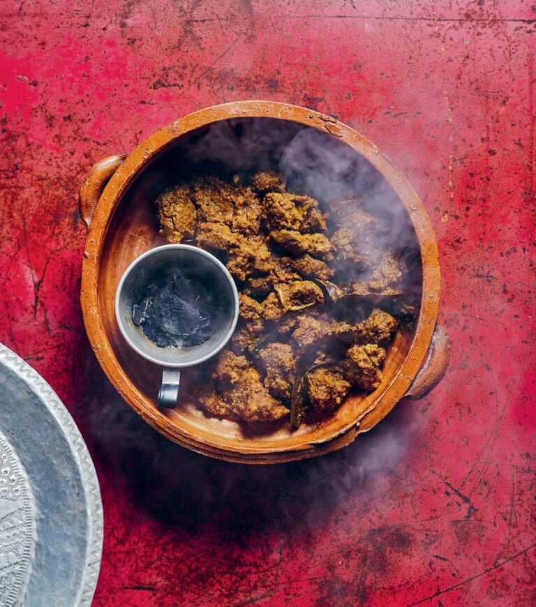 Maunika Gowardhan Lamb Curry