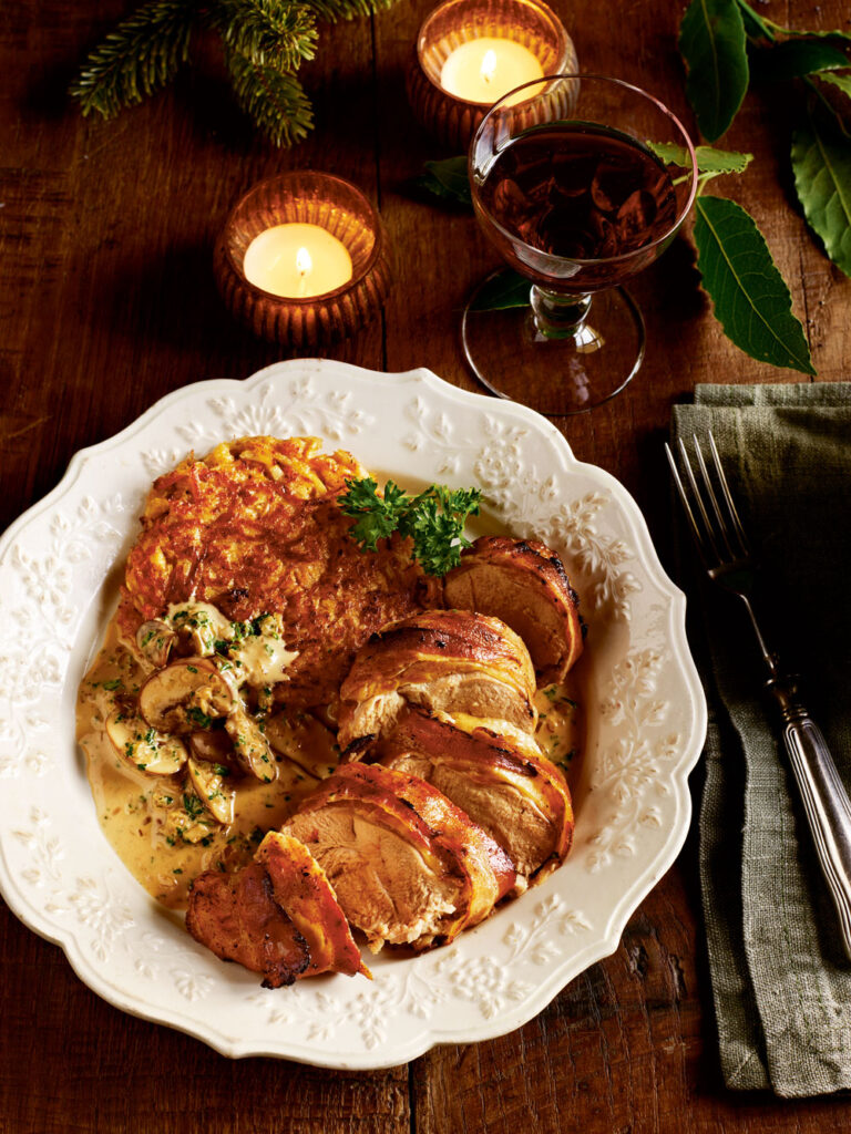 Rick Stein Pheasant Breasts with Celeriac and Parsnip Rosti Recipe