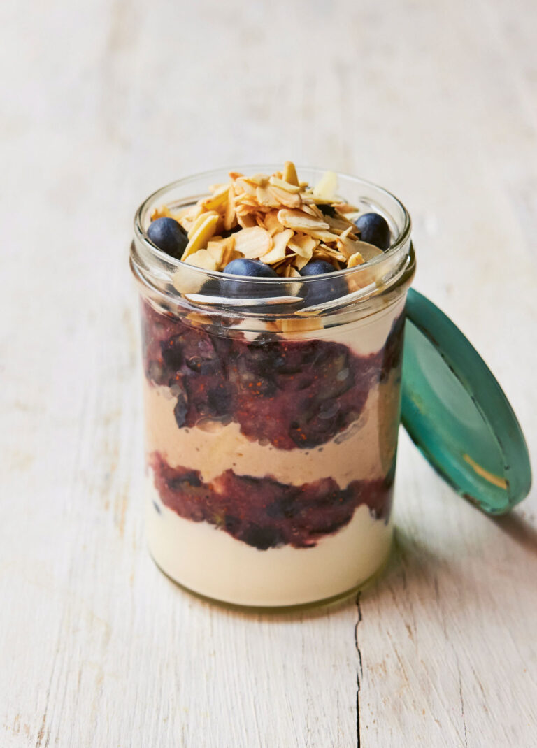 Jamie Oliver Berry Cheesecake Overnight Oats