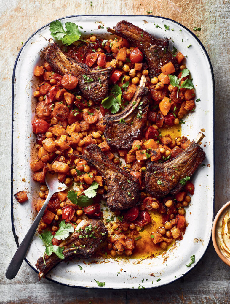 Lamb Chop Traybake Recipe