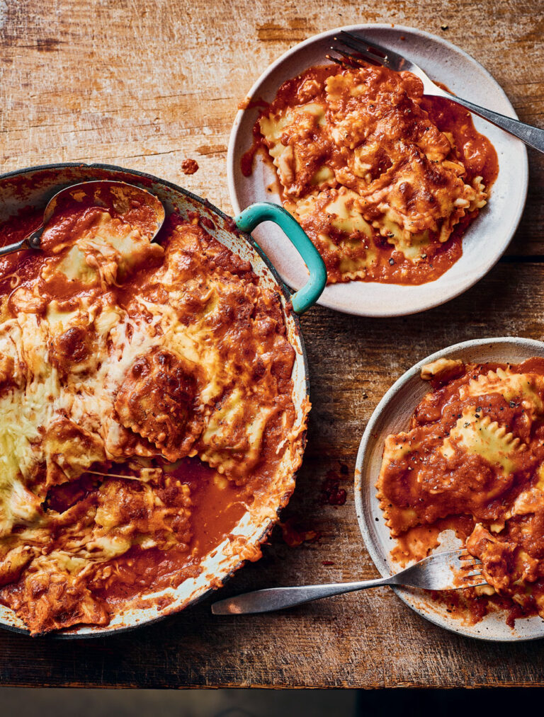 Ravioli Traybake Recipe