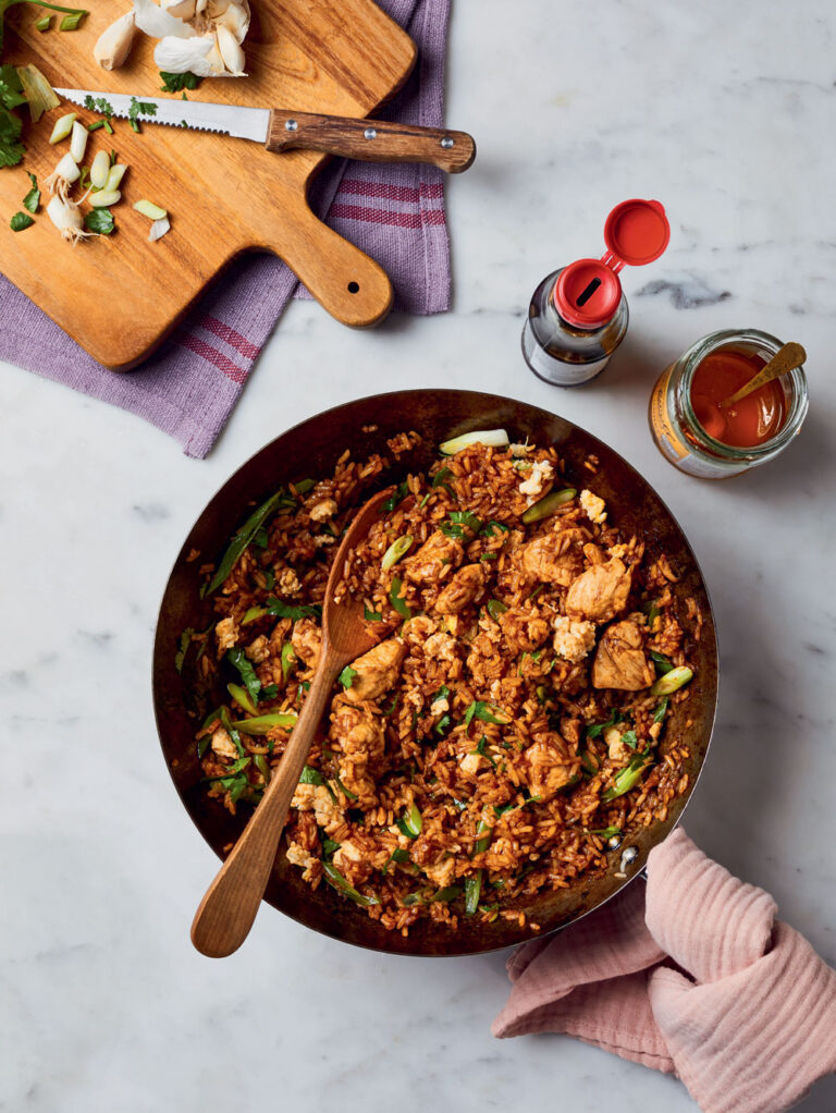 Cardiff Mum One Pot Honey Garlic Chicken Fried Rice