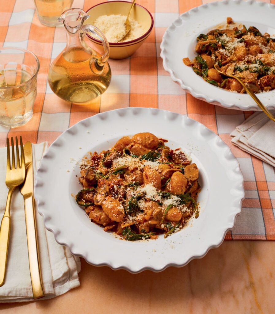 Cardiff Mum Tuscan Mushroom Gnocchi