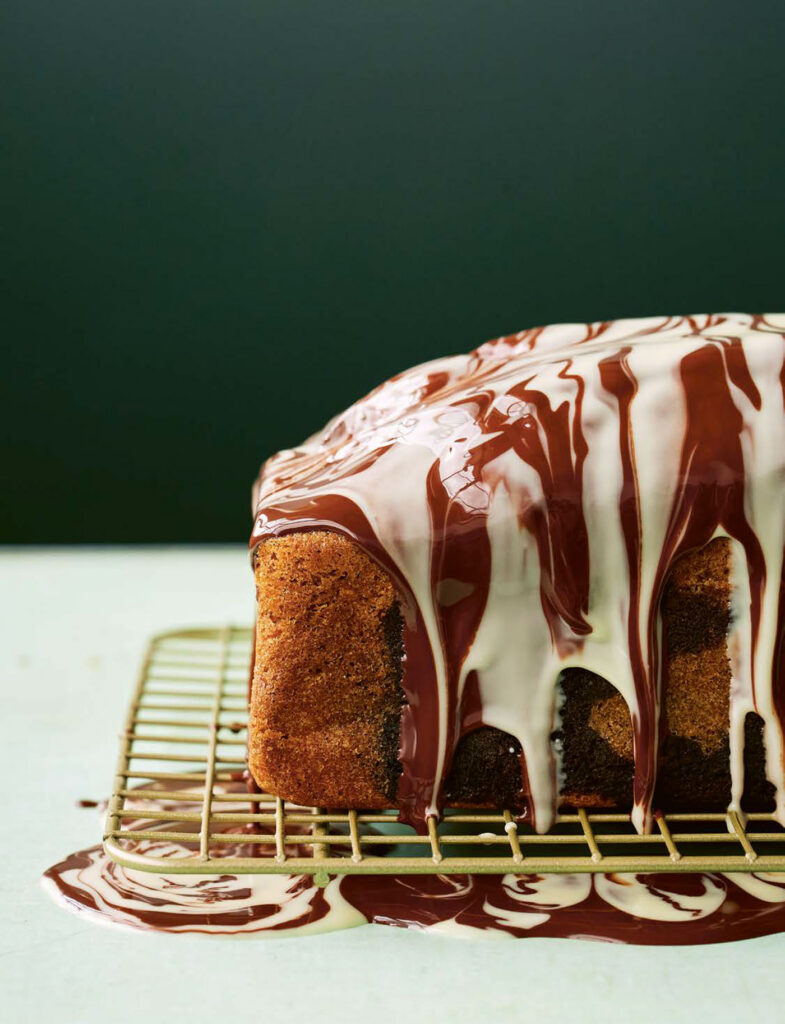 Edd Kimber Double Marble Loaf Cake