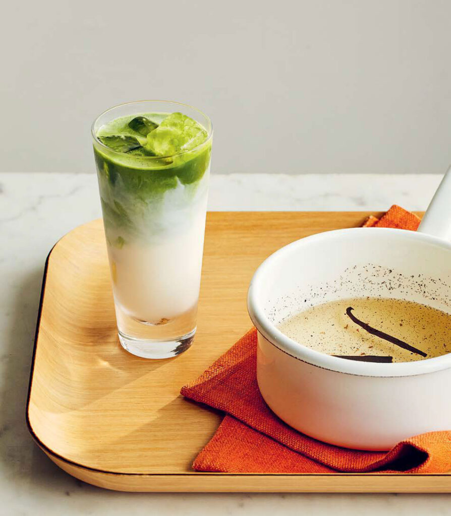 Vanilla Sea Salt Matcha Latte