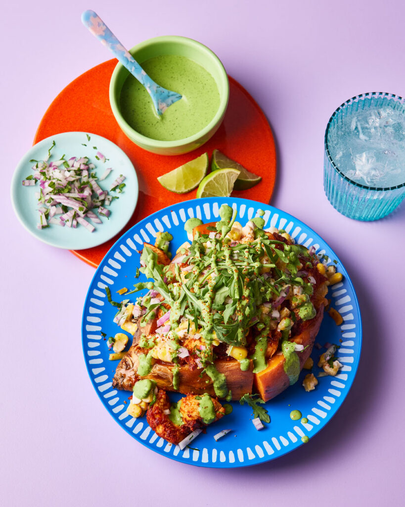 Chicken Chipotle Sweet Jacket Potato