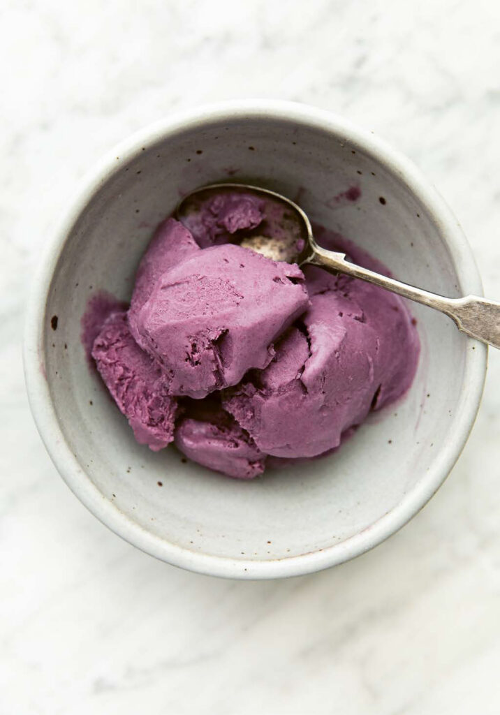 Blackcurrant Ice Cream