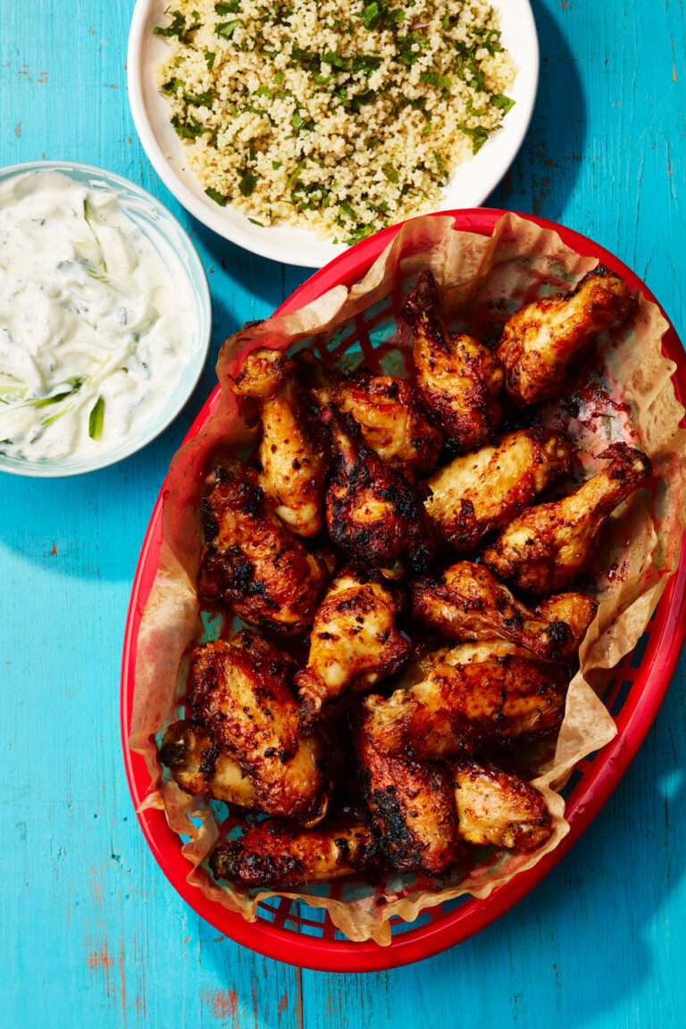 Greek-style Lemon and Oregano Chicken Wings