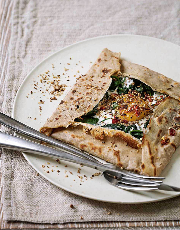 Turkish Spinach Galette | Egg Recipe
