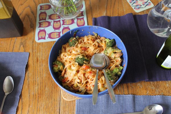 Sausage, Broccoli, Chill and Tomato Pasta | Jamie Oliver Midweek Meal 