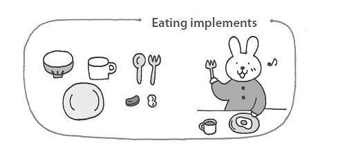 Eating Implements Graphic