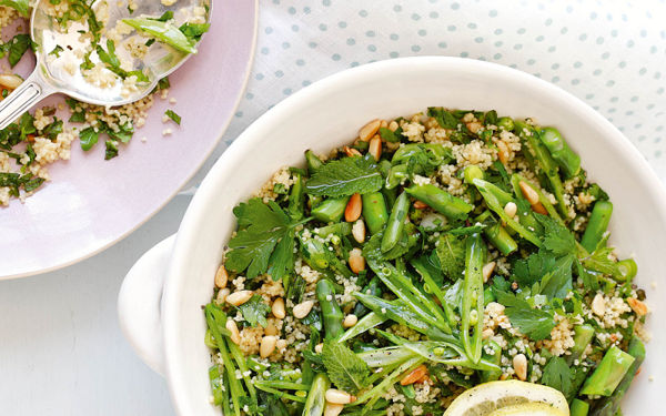 Green couscous salad | Mary Berry