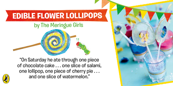Edible Flower Lollipops