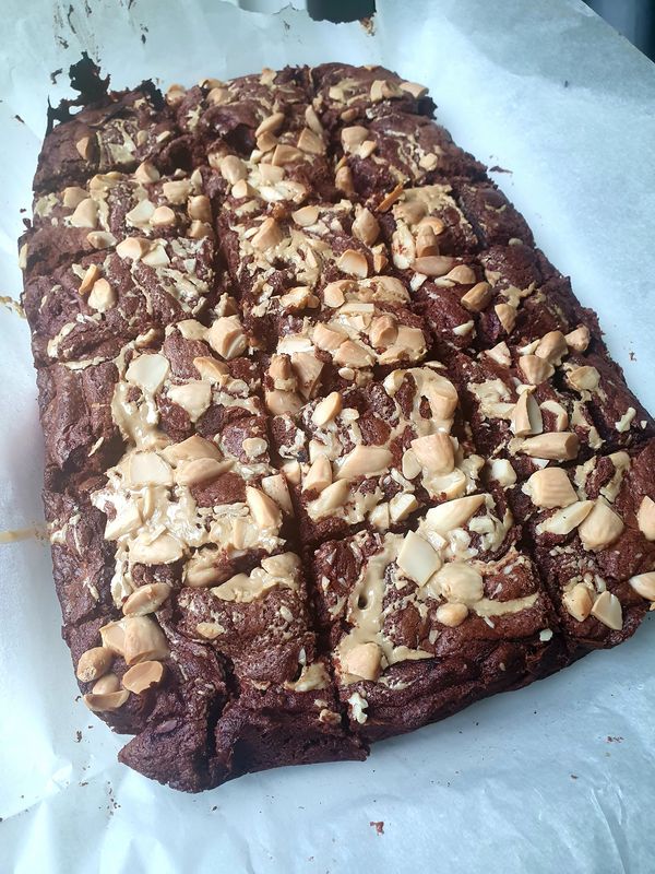 Beetroot Tahini and Almond Brownies | Easy Baking
