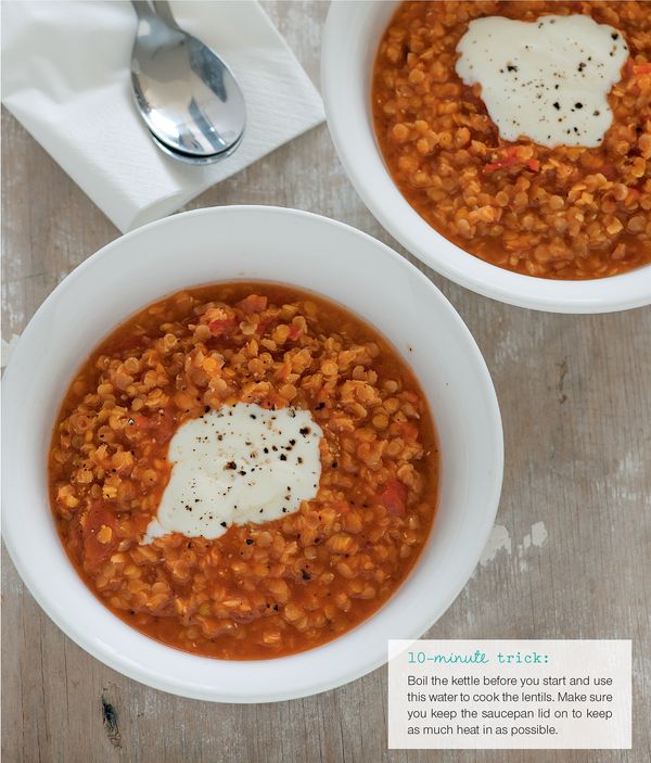 Store Cupboard Lentil Recipe | Hearty Easy Soup