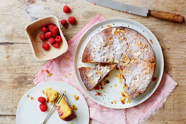 best flourless cakes almond polenta cake raspberries grains as mains cookbook