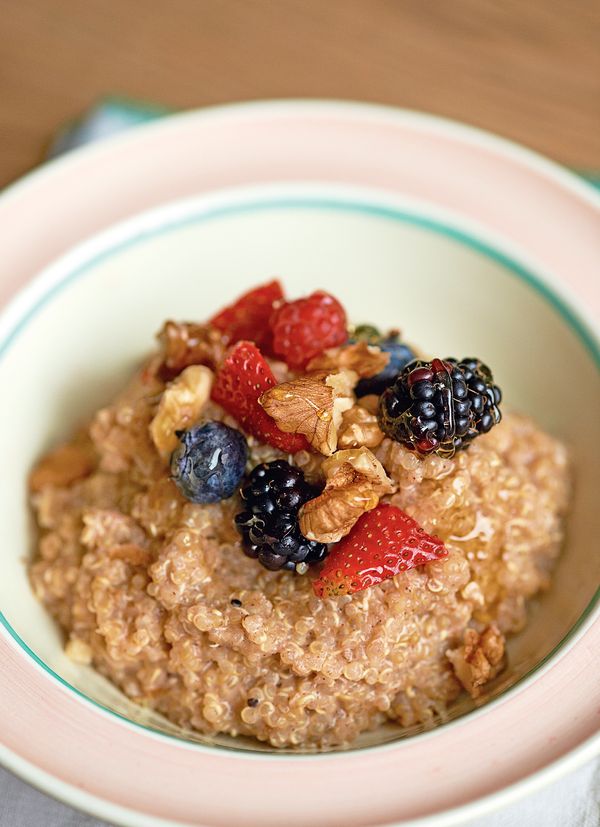 Easy Grain Store Cupboard Recipes | Quinoa Porridge