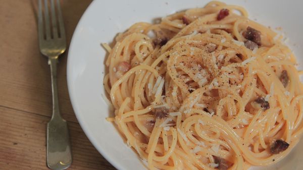 Easy Store Cupboard Pasta Recipes | Spaghetti Carbonara
