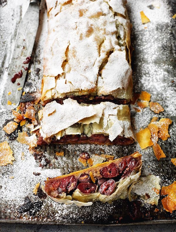how to cook with tinned cherries cherry strudel rick stein