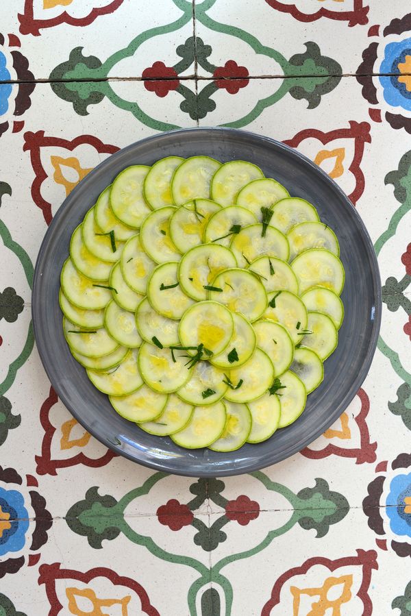 Fresh Courgette Salad | Easy Italian Summer Recipe