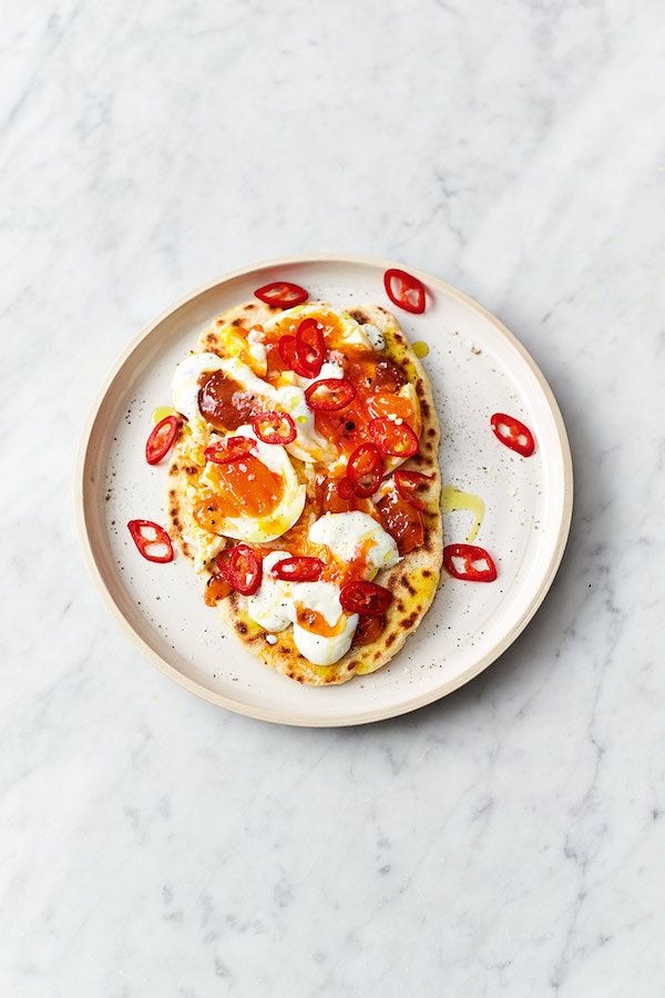 Easy Store Cupboard Recipes | Jamie Oliver Flatbreads with Egg