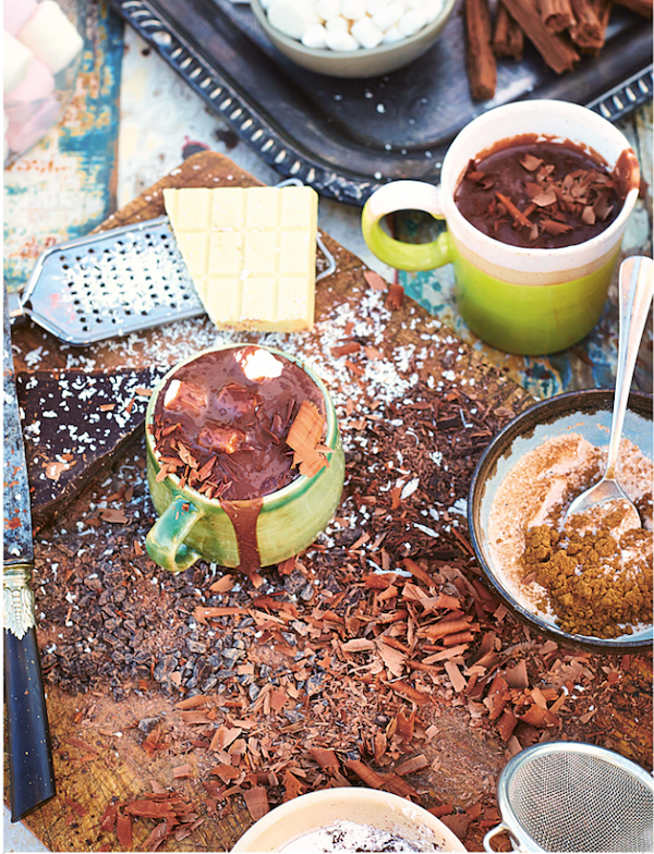 save food waste at christmas Jamie oliver Ultimate Hot Chocolate jamie christmas cookbook