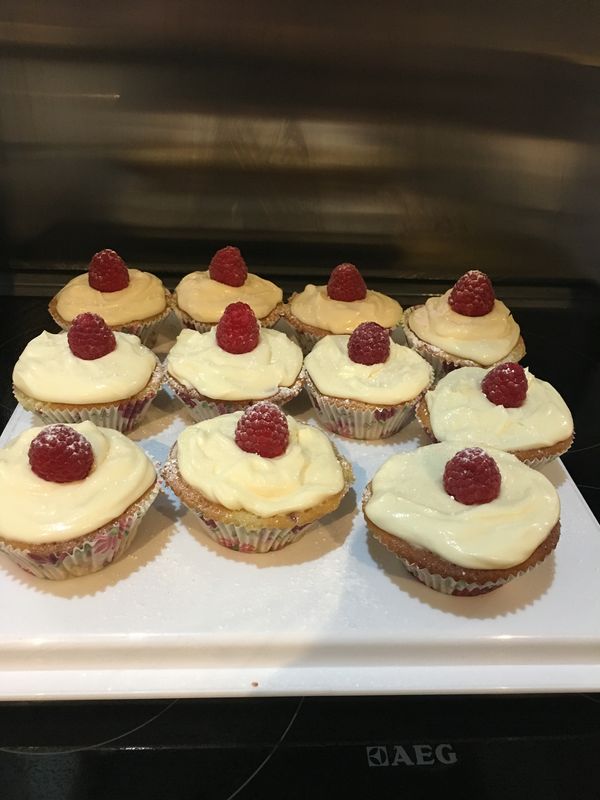 Lemon and Raspberry Cupcakes | Ottolenghi Bakes