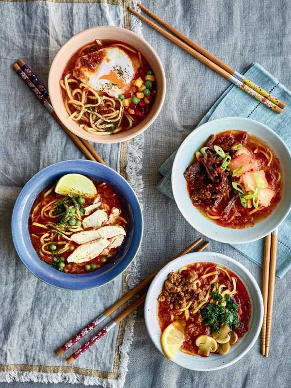 easy lunch recipes nadiya hussain instant noodles time to eat