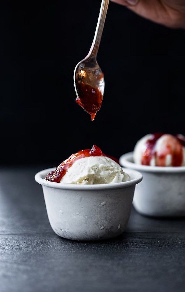 berry dessert alternative strawberries and cream strawberry and pimms jam the modern preserver kylee newton