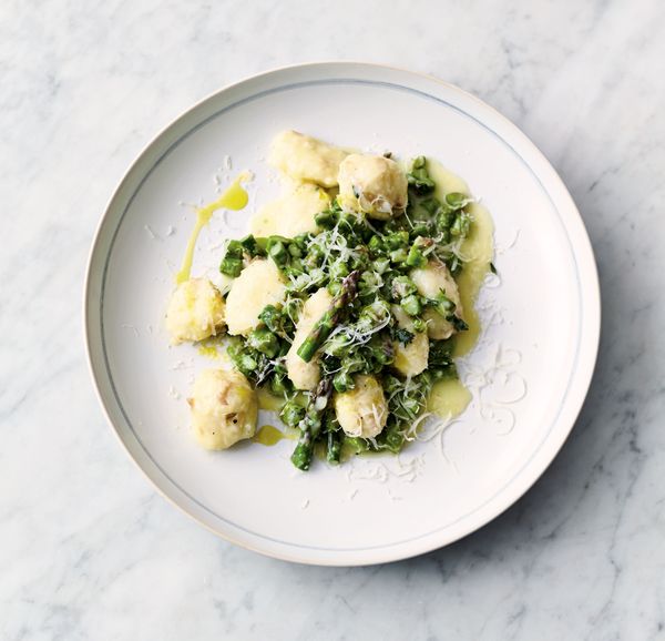 best homemade gnocchi recipes gnocchi with asparagus 5 ingredients jamie oliver