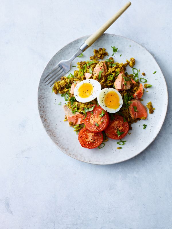 Kedgeree-style Salmon and Rice | Midweek Meal