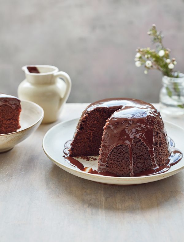 Mary Berry Chocolate Steamed Pudding with Sauce Simple Comforts BBC2
