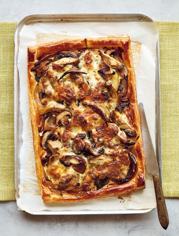 Mary Berry Onion and Artichoke Open Tart Simple Comforts BBC2