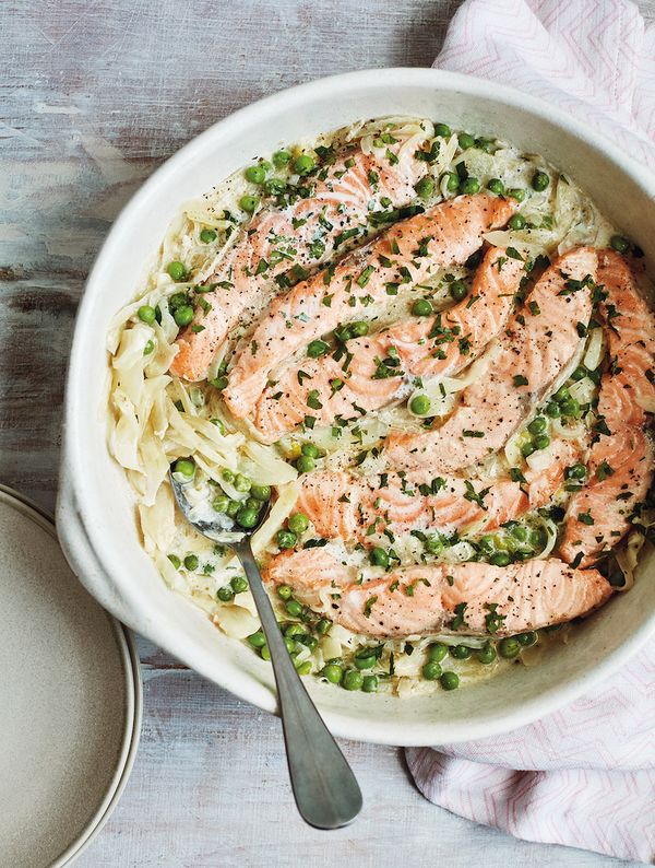 best mary berry salmon recipes Mary Berry's Salmon and Fennel One-pot Wonder simple comforts
