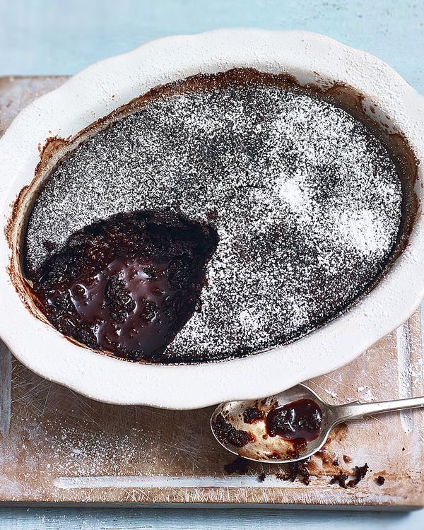 Classic British puddings from Mary Berry magic chocolate pudding mary berry's complete cookbook