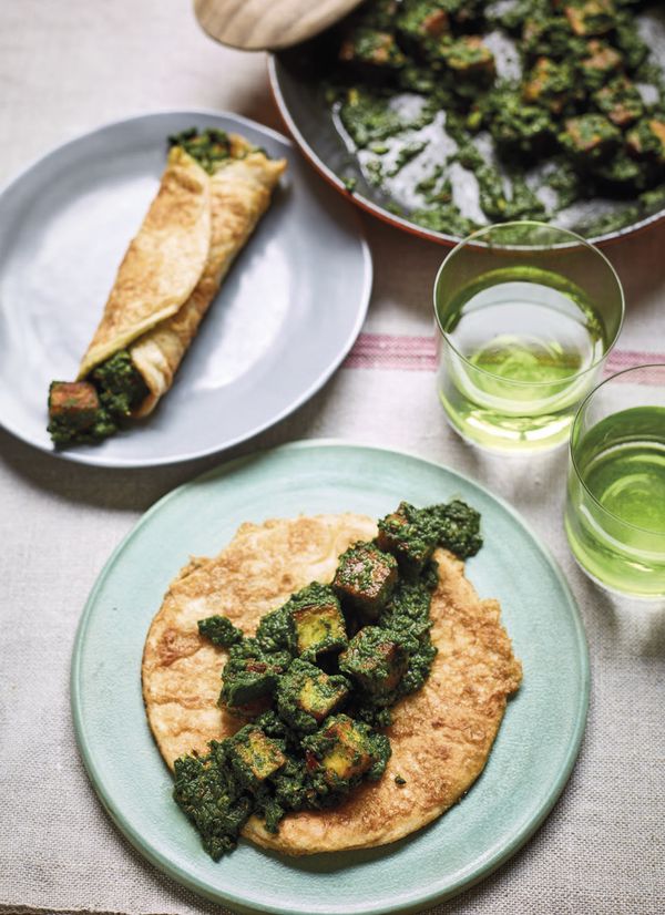What To Eat When Working From Home | Nadiya Hussain Spinach Paneer Recipe