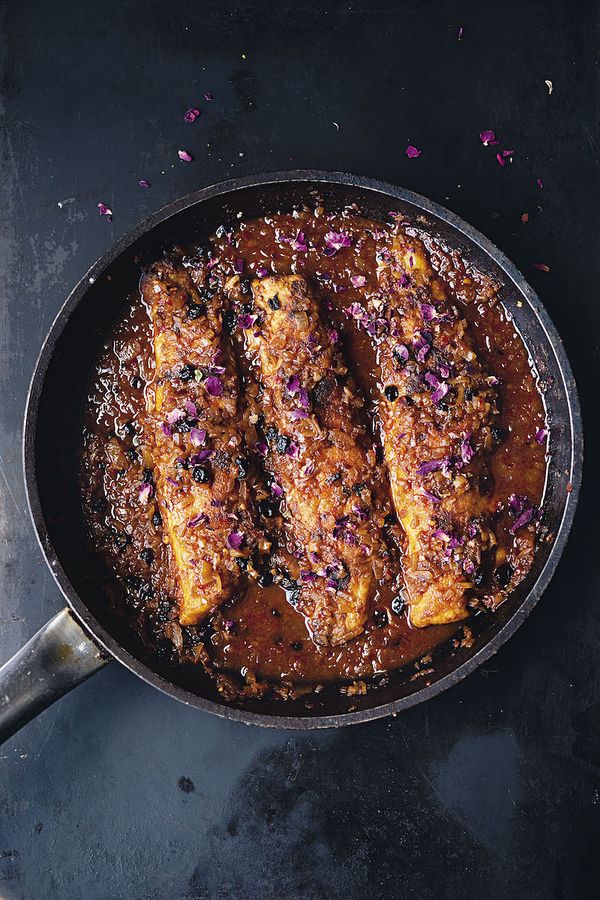 best ottolenghi harissa recipes pan fried sea bream with harissa and rose jerusalem cookbook