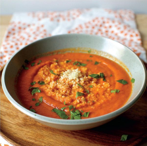 Spiced Carrot and Pepper Soup | Winter Soup