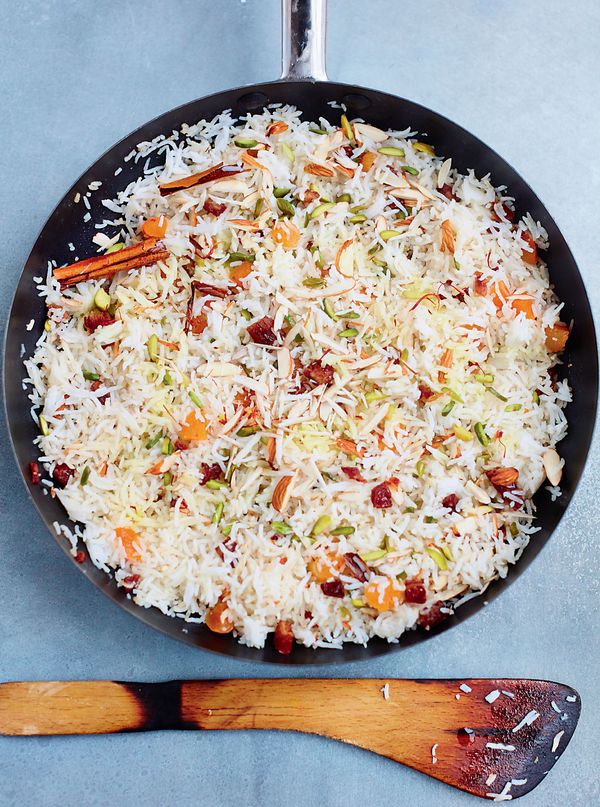 Easy Store Cupboard Rice Recipes | Meera Sodha Rice with Dried Fruit