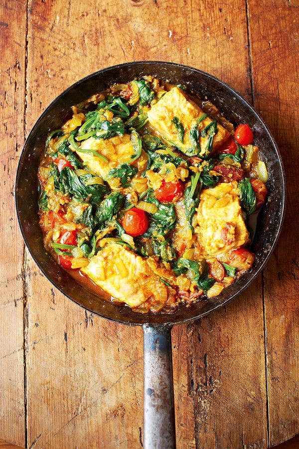 Salmon and Spinach Curry | Quick Midweek Meal