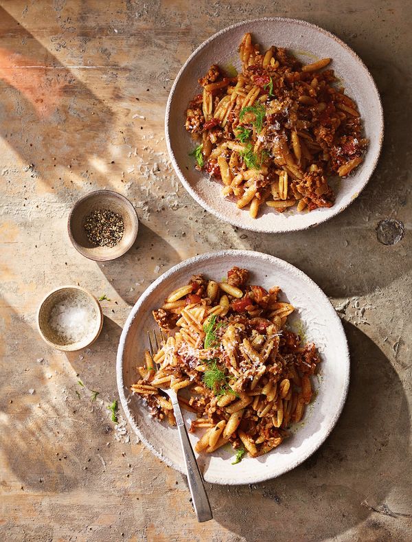 best recipes of 2020 Sardinian Pasta Shells from Ainsley’s Mediterranean Cookbook by Ainsley Harriott