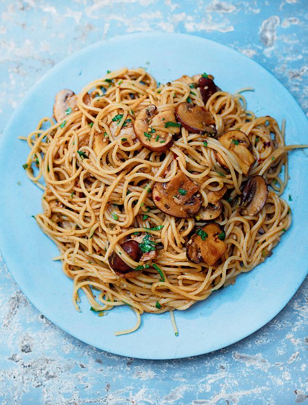 Easy Store Cupboard Pasta Recipes | Nigella Lawson Asian Spelt Spaghetti