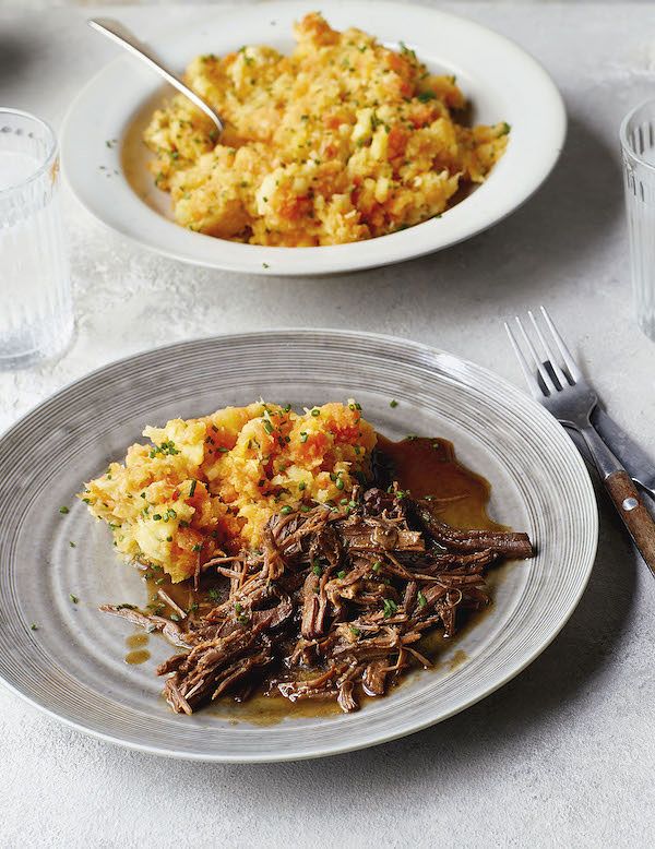 what to eat and drink in january beef shin stew root veg mash eat well for less everyday