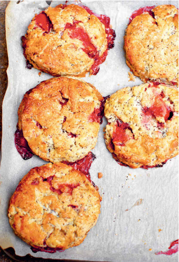 Seasonal summer bakes and desserts from The Violet Bakery Cookbook - raspberry friands