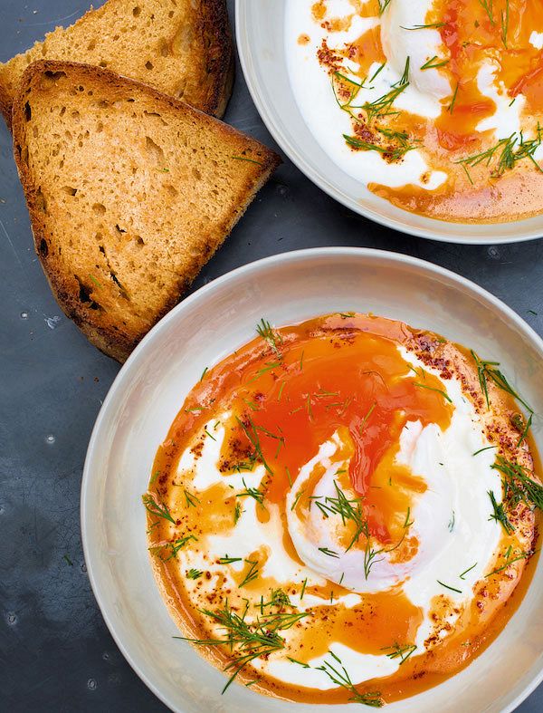Nigella Lawson Turkish Eggs | Christmas Breakfast